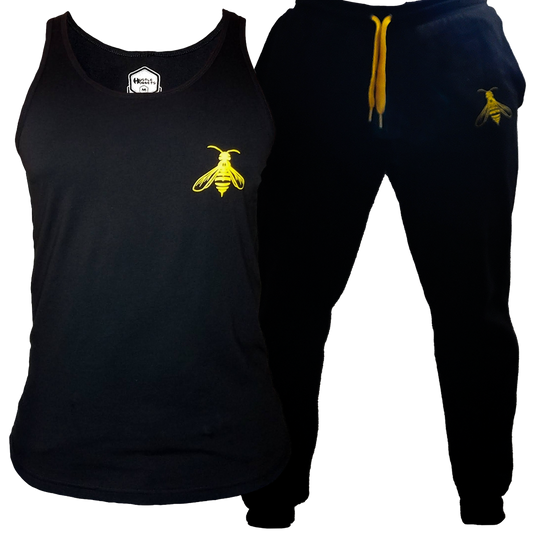 Hustle Hornets Black Emblem Set